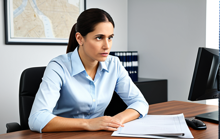 **

"A professional labor lawyer in a modern office setting, fully clothed in appropriate business attire, listening attentively to a client. The client is speaking, expressing concerns. The scene conveys empathy and understanding. Safe for work, appropriate content, family-friendly, perfect anatomy, natural pose, well-formed hands, proper finger count."

**