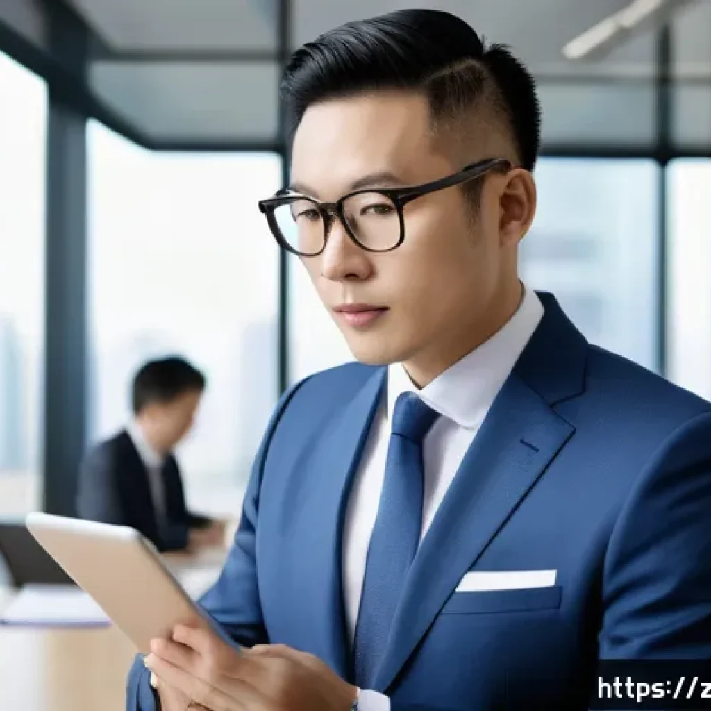 노무사 자격증의 활용 방안 - A professional human resources consultant in a modern corporate office, wearing business attire and ...