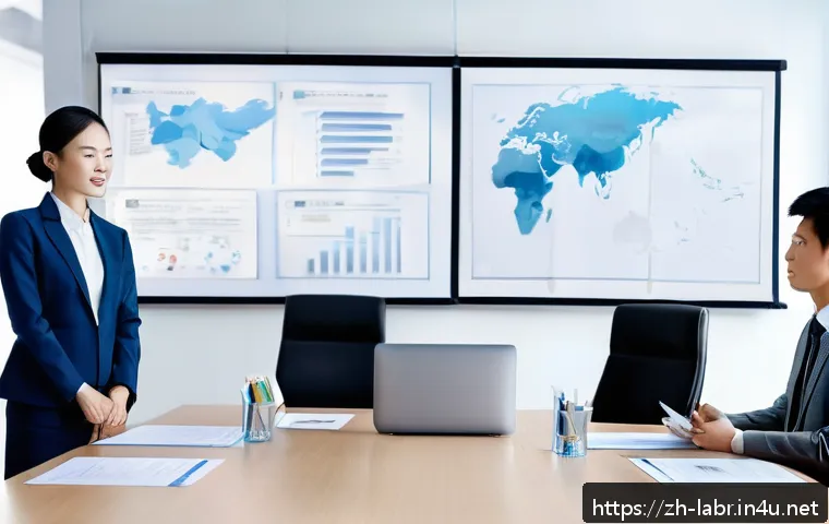 노무사와 노사관계 법률 자문 - A modern corporate office scene showing a diverse group of professional employees and a legal adviso...